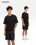  Áo Thun Nam Cổ V-Neck Relaxed Tee Cotton Combed Dày Mịn - AUNAMTIC 