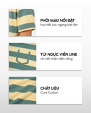  Áo Thun Nam Harbor Stripe Tee Sọc Ngang Túi Ngực - AUNAMTIC 