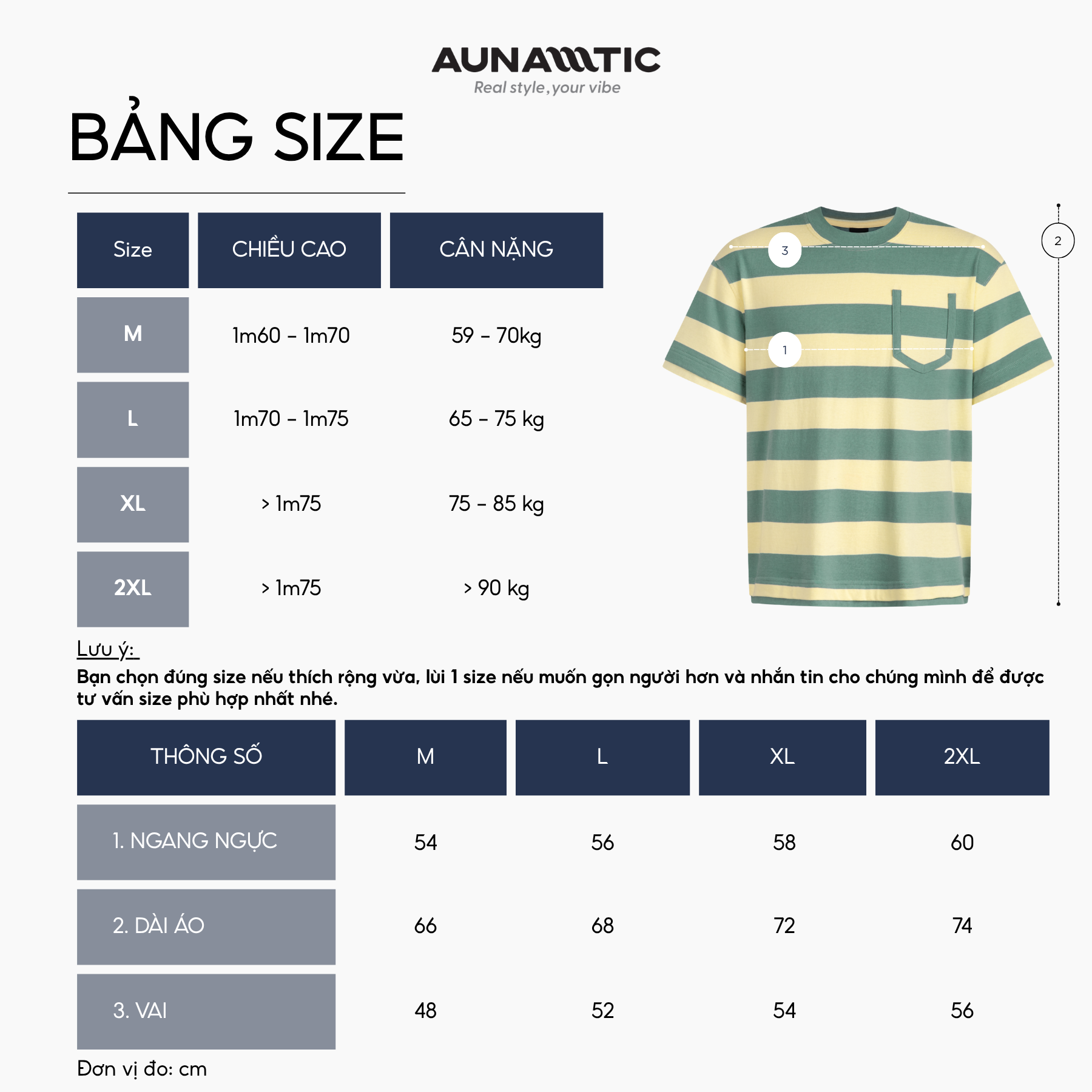  Áo Thun Nam Harbor Stripe Tee Sọc Ngang Túi Ngực - AUNAMTIC 