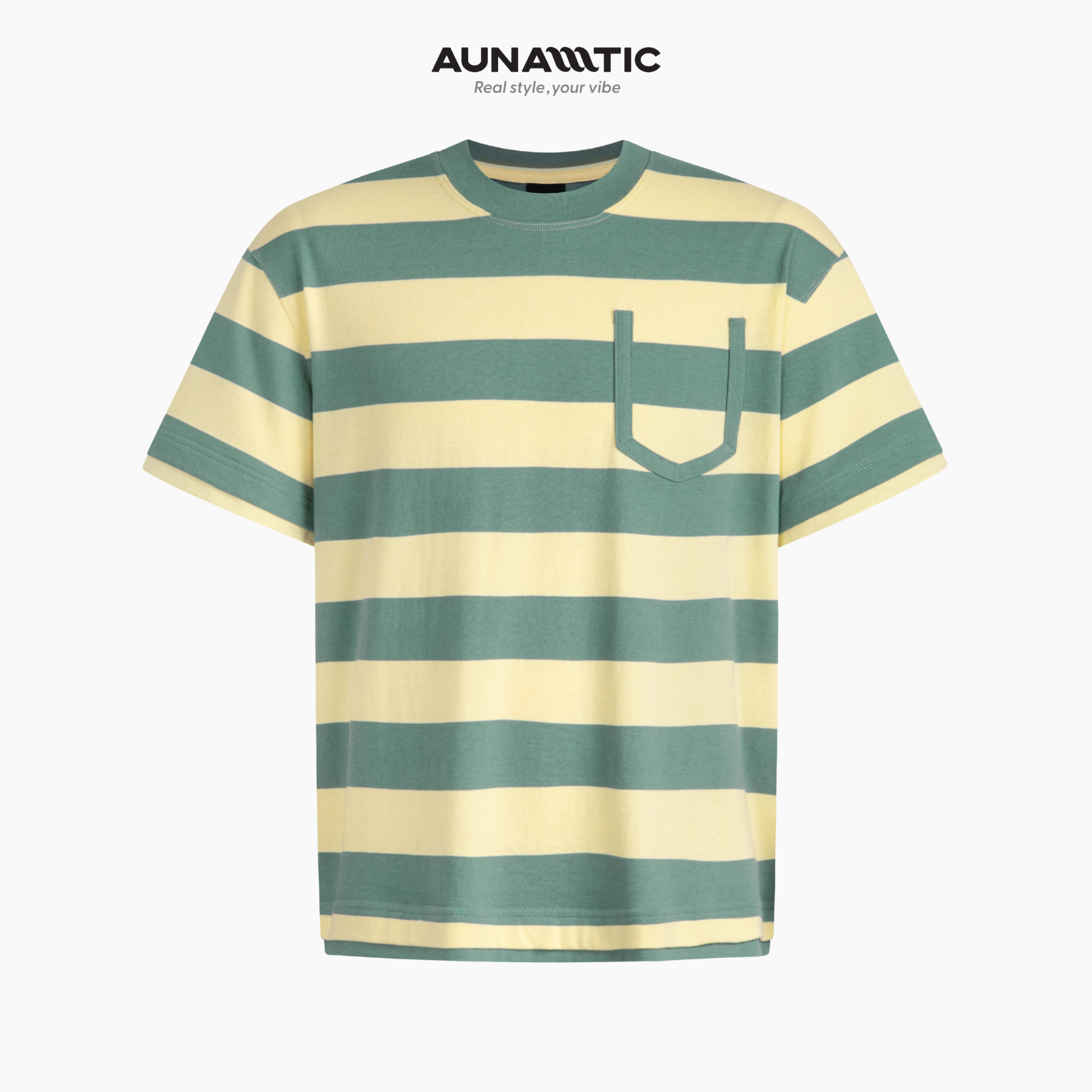  Áo Thun Nam Harbor Stripe Tee Sọc Ngang Túi Ngực - AUNAMTIC 
