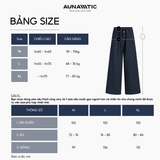  Quần Nam Snap Line Pants Ống Rộng Sọc Dọc Nút Bấm - AUNAMTIC 