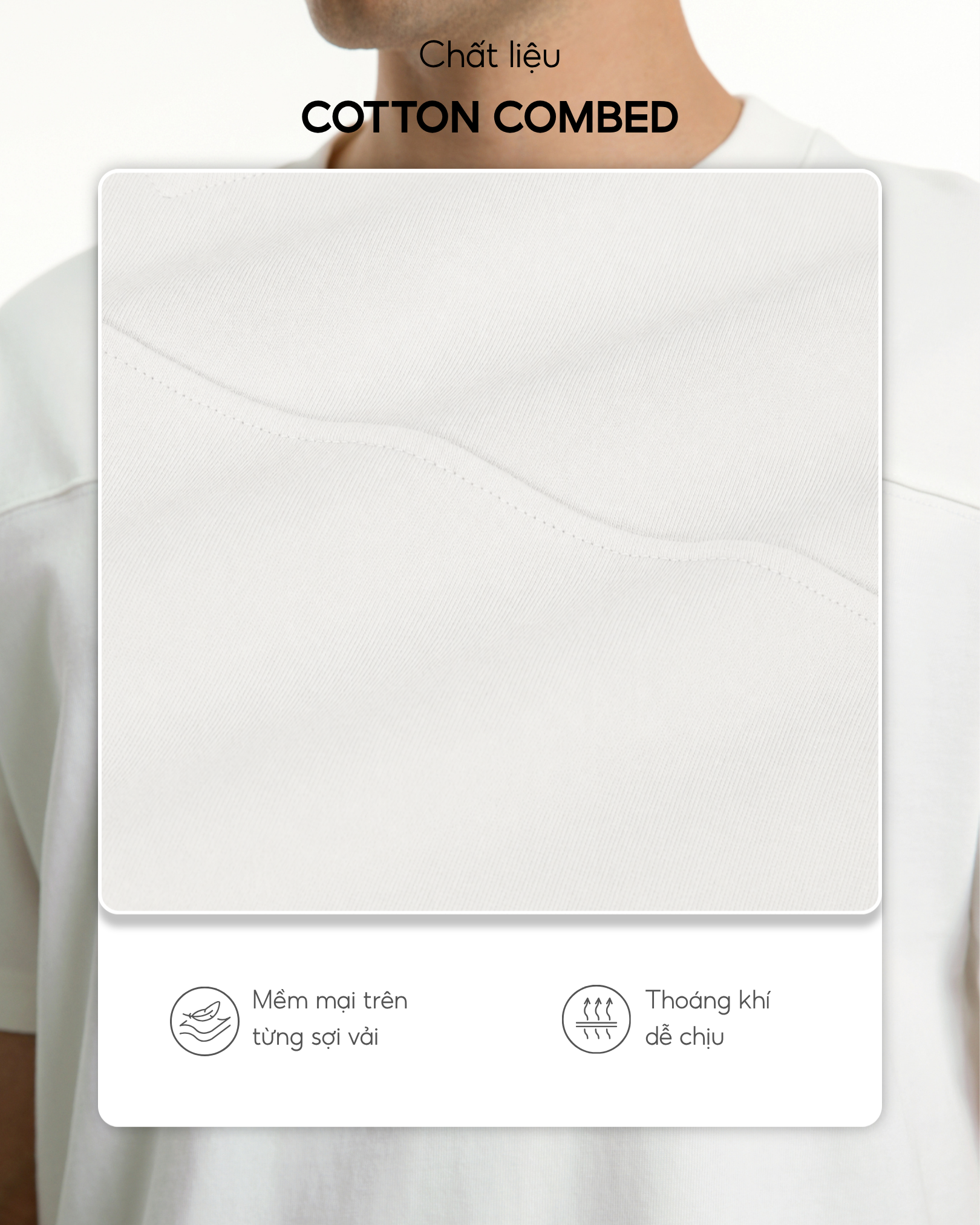  Áo Thun Nam Pure Form Tee Relaxed Fit Tối Giản Dễ Phối - AUNAMTIC 
