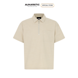  Áo polo nam zipper túi ngực Premium Soft Terin - AUNAMTIC 