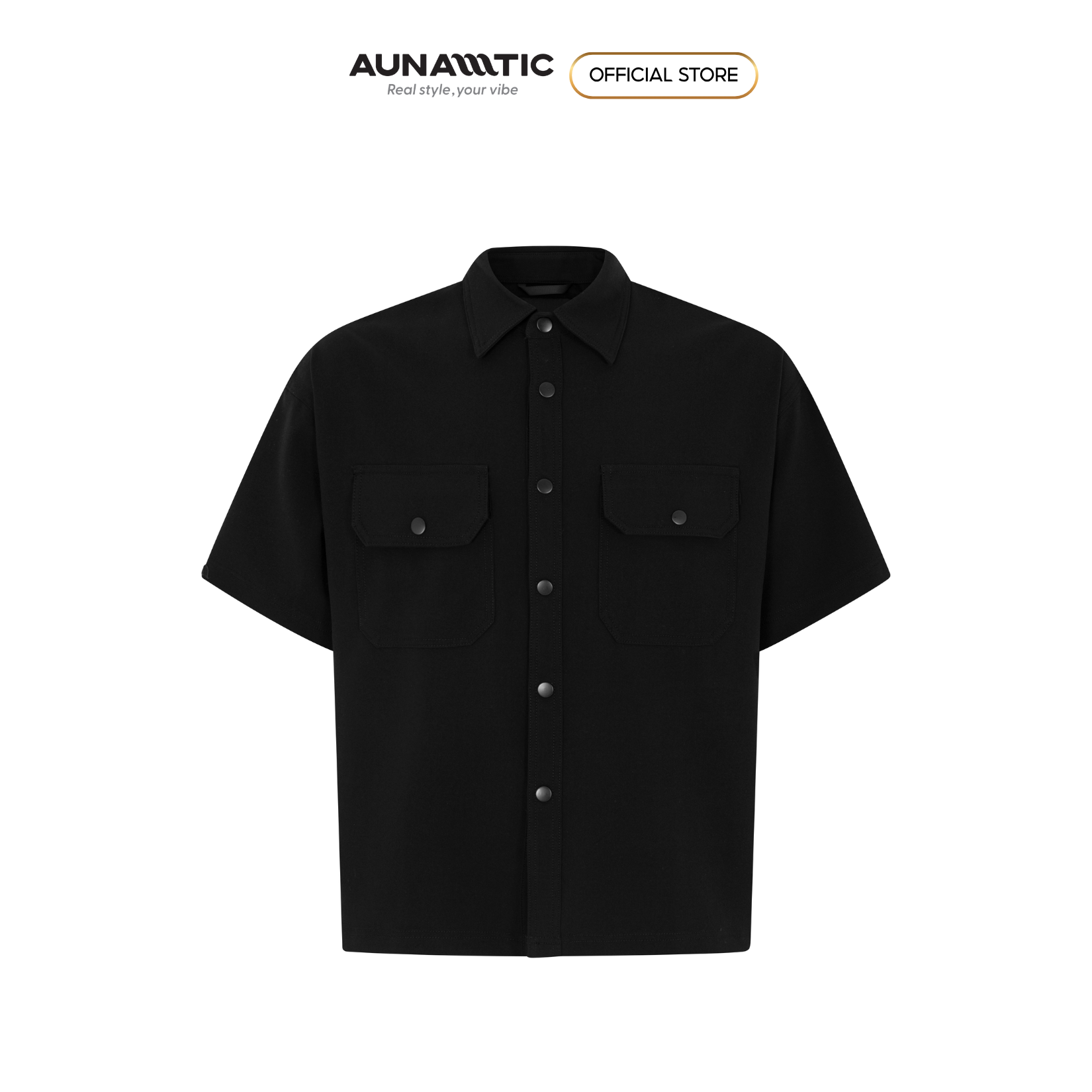  Áo sơ mi nam hai túi ngực xẻ lai lệch tà Premium Soft Terin - AUNAMTIC 