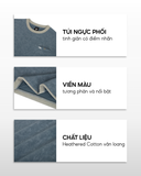  Áo Thun Nam Urban Ease Tee Relaxed Fit Hiệu Ứng Wash - AUNAMTIC 
