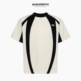  Áo Thun Nam Arc Line Tee Relaxed Fit Phối Line Smart Casual - AUNAMTIC 