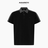  Áo Polo Nam Edge Polo Phối Vai Stone Form Gọn - AUNAMTIC 