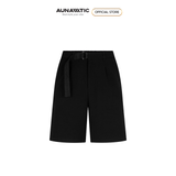  Quần short nam lưng thun phối đai Utility Belt Shorts – AUNAMTIC 
