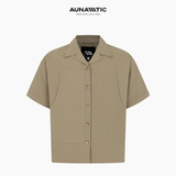  Áo Sơ Mi Nam Ngắn Tay Utility Shirt Túi Hộp Smart Casual - AUNAMTIC 