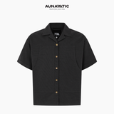  Áo Sơ Mi Nam Ngắn Tay Utility Shirt Túi Hộp Smart Casual - AUNAMTIC 