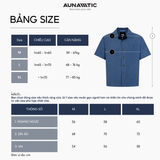  Áo Sơ Mi Nam Open Collar Shirt Air Linen Cổ Bẻ Ngắn Tay - AUNAMTIC 
