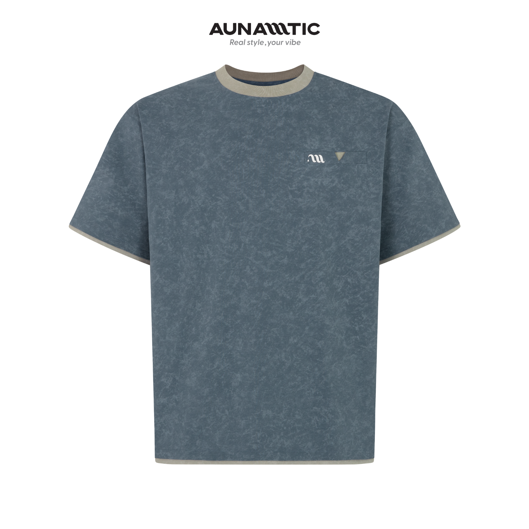  Áo Thun Nam Urban Ease Tee Relaxed Fit Hiệu Ứng Wash - AUNAMTIC 