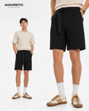  Quần Short Nam Belted Ease Shorts Có Đai Form Gọn - AUNAMTIC 