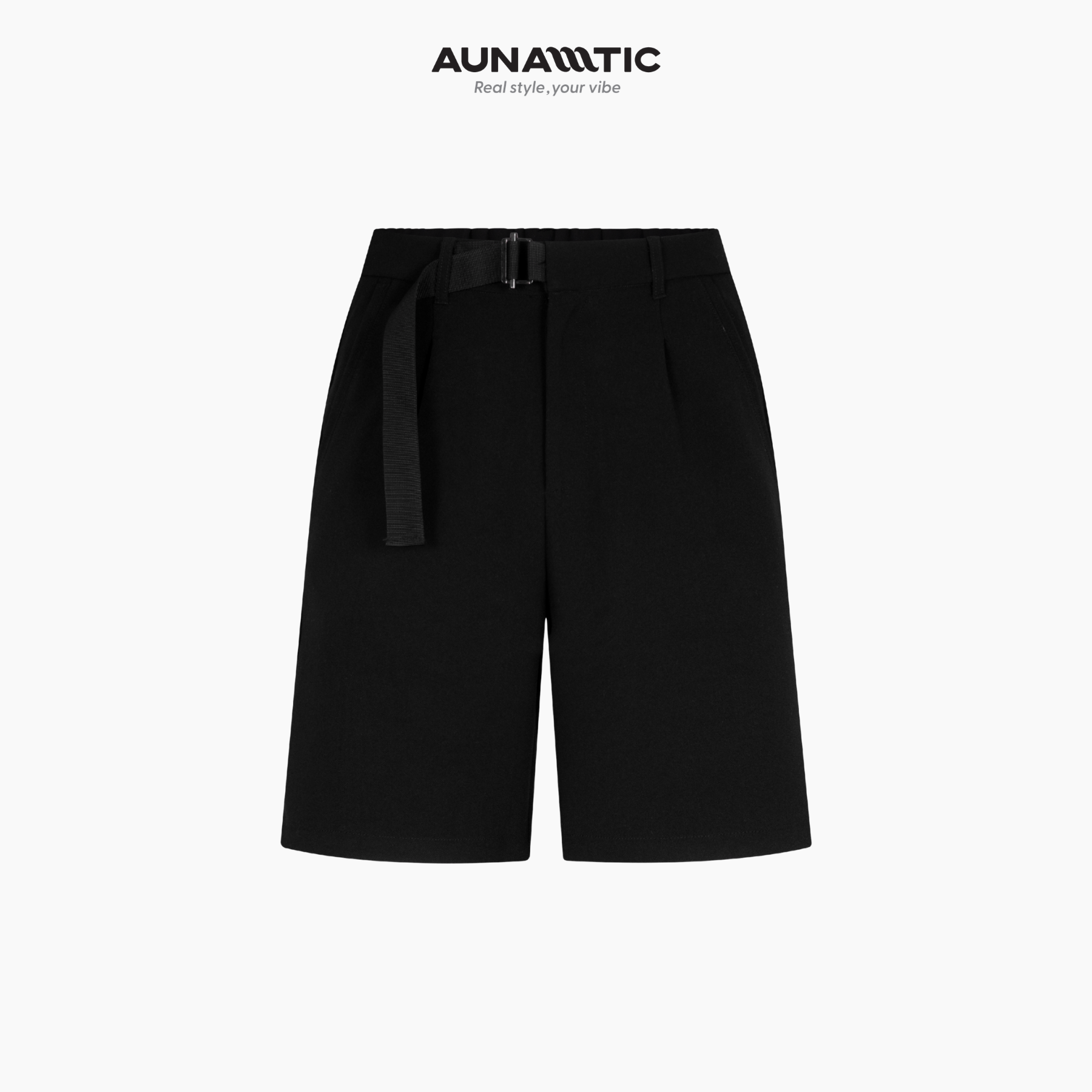  Quần Short Nam Belted Ease Shorts Có Đai Form Gọn - AUNAMTIC 