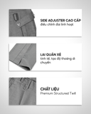  Quần Nam Loose Tailor Pants Ống Suông Xếp Ly Smart Casual - AUNAMTIC 