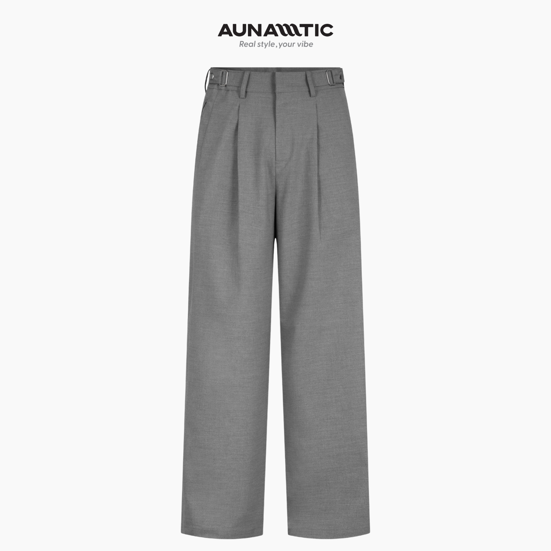  Quần Nam Loose Tailor Pants Ống Suông Xếp Ly Smart Casual - AUNAMTIC 
