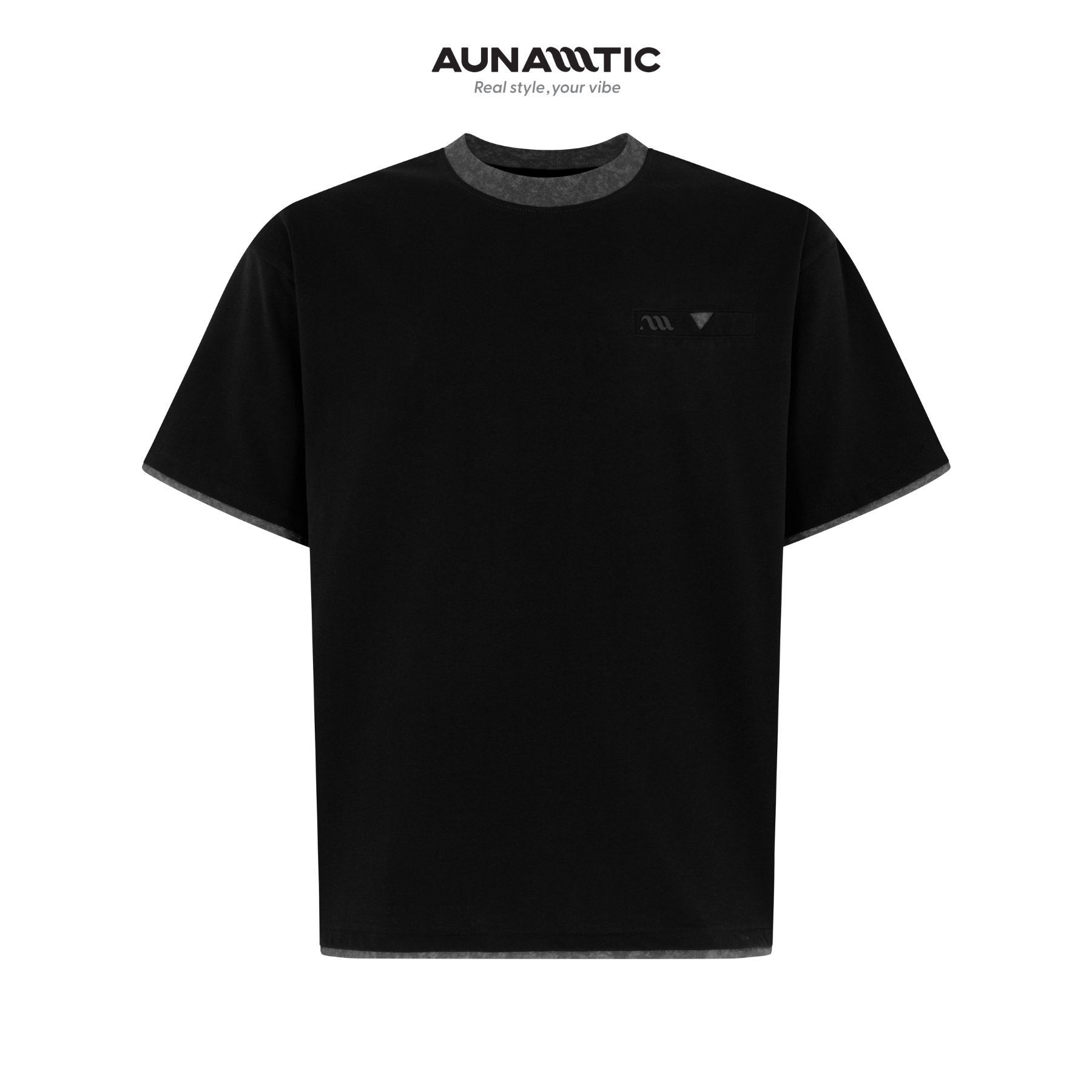  Áo Thun Nam Urban Ease Tee Relaxed Fit Hiệu Ứng Wash - AUNAMTIC 