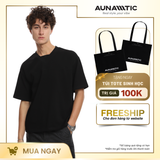  Áo thun nam Cổ tim V-neck Cotton Combed – AUNAMTIC 