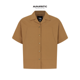  Áo sơ mi khoác nam túi hộp dáng dài Premium Woven Cotton Canvas - AUNAMTIC 