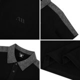  Áo polo nam Dual-Color Cotton Combed dày mịn - AUNAMTIC 