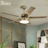 Quạt trần đèn 5 cánh thép QTD017