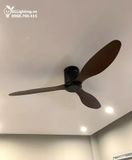  Quạt trần 3 cánh cổ ngắn QT033 
