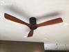 Quạt trần cổ ngắn 3 cánh gỗ QT034