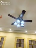  Quạt trần đèn tân cổ điển QTCD010 