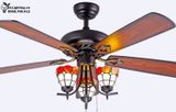  Quạt trần đèn tân cổ điển QTCD014 