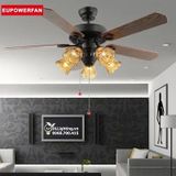  Quạt trần đèn tân cổ điển QTCD016 