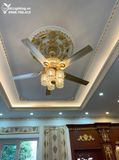  Quạt trần đèn tân cổ điển QTDC025 