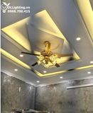  Quạt trần đèn tân cổ điển QTCD026 