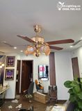  Quạt trần đèn tân cổ điển QTCD027 