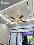 Quạt trần đèn tân cổ điển QTCD030 