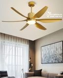  Quạt trần đèn QTD007-1 - Gió siêu mát 