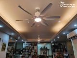  Quạt trần đèn QTD008-1 - Gió siêu mát 