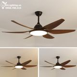  Quạt trần đèn 6 cánh QTD009-1 