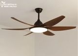  Quạt trần đèn 6 cánh QTD009-1 