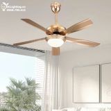  Quạt trần đèn 5 cánh QTD012 