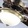  Quạt trần đèn 5 cánh gỗ QTD015-1 