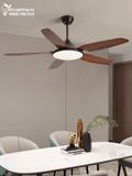  Quạt trần đèn 5 cánh QTD018-1 