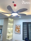  Quạt trần đèn 6 cánh QTD020 