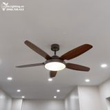  Quạt trần đèn 5 cánh QTD023 