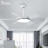  Quạt trần đèn 6 cánh QTD027 