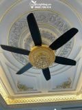  Quạt trần kết hợp đèn chùm pha lê QTD036 