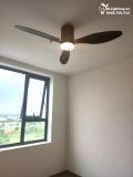  Quạt trần đèn cổ ngắn QTD043 