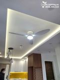  Quạt trần đèn 3 cánh cổ ngắn QTD070 