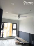  Quạt trần đèn 3 cánh cổ ngắn QTD070 