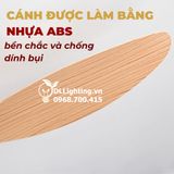  Quạt trần đèn 3 cánh cổ ngắn QTD071 