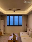 Quạt trần đèn 3 cánh cổ ngắn QTD071 